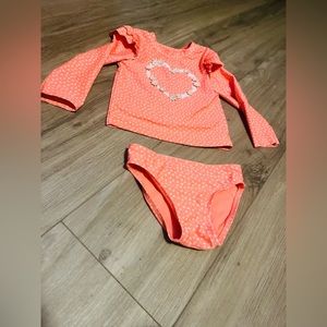 Girls 2T Cat & Jack Swim 2 Piece